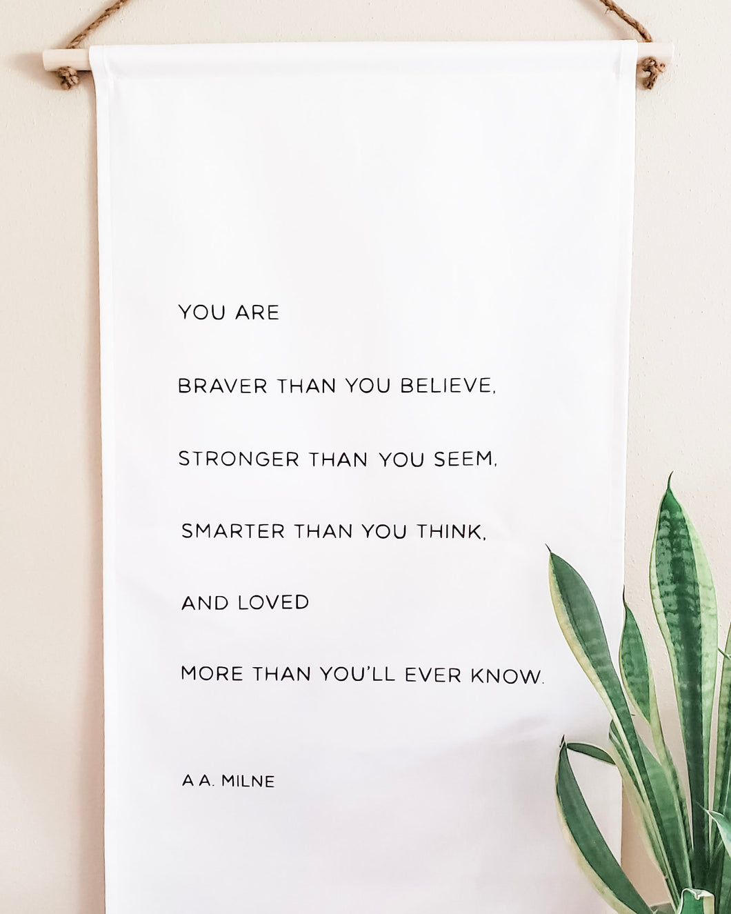 You are Braver Large Banner