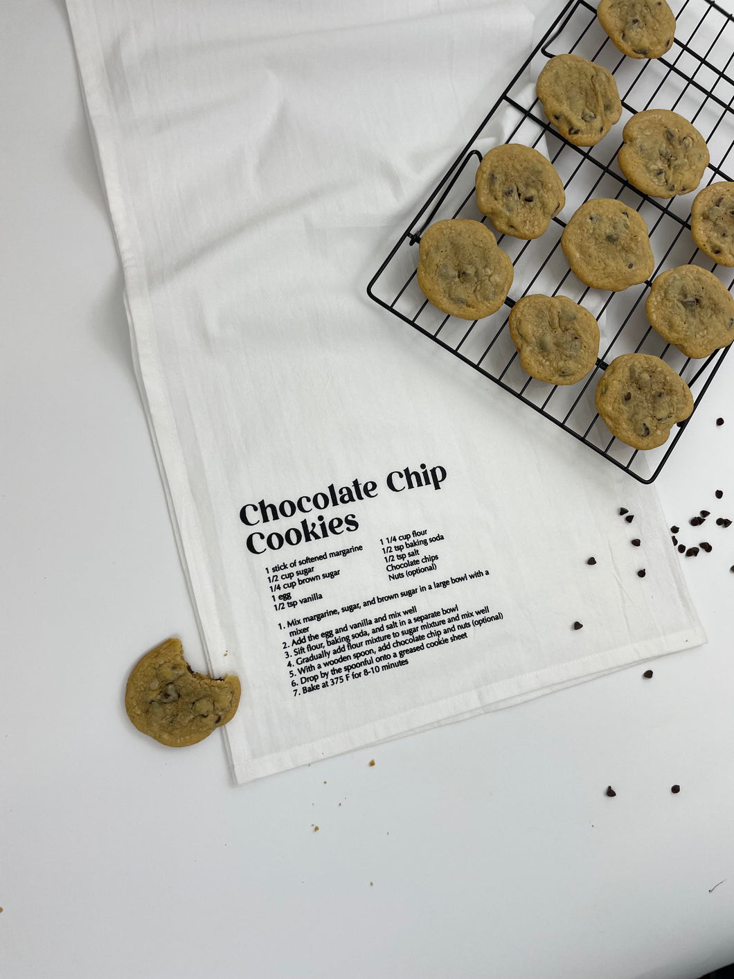 Chocolate Chip Cookie Tea Towel