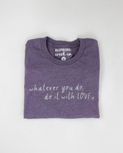 Load image into Gallery viewer, Purple Do it with Love T-Shirt
