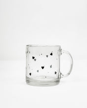 Load image into Gallery viewer, Cup of Hearts 13 oz Glass Mug

